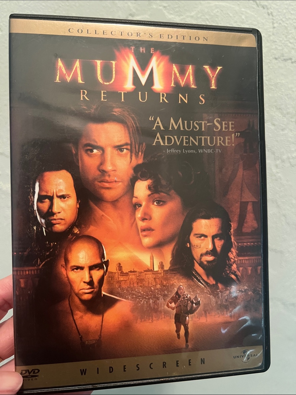 #2300**The Mummy Returns - Collector's Edition DVD (Universal) - Orange
